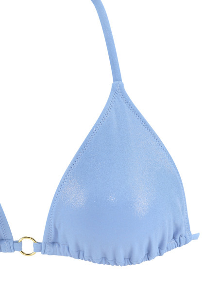 LASCANA Triangel-Bikini "Gloss" Hellblau | Cup A/B | 32