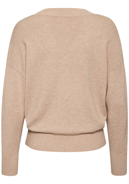 V-Ausschnitt-Pullover