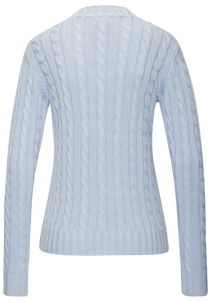 V-Ausschnitt-Pullover