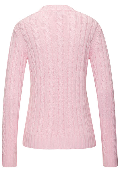 V-Ausschnitt-Pullover