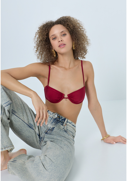 Bügel-Bikini-Top