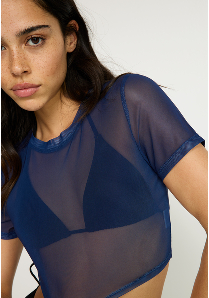 Strandset: Shirt und Minirock