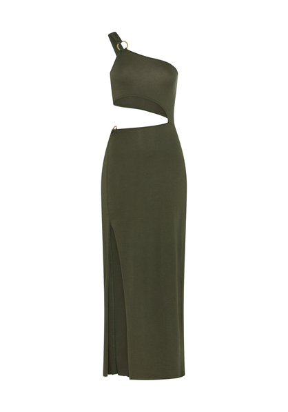 One-Shoulder-Kleid