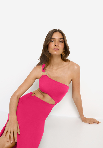 One-Shoulder-Kleid