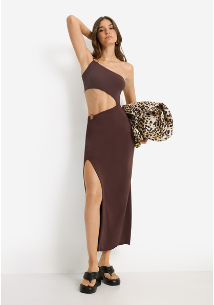 One-Shoulder-Kleid