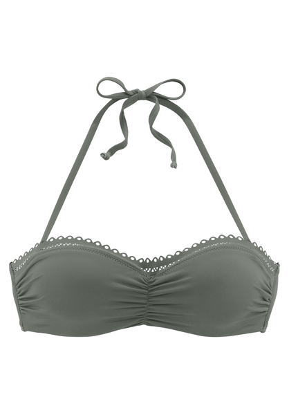 Bügel-Bandeau-Bikini-Top