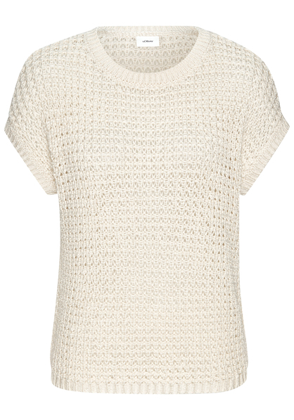 Kurzarmpullover