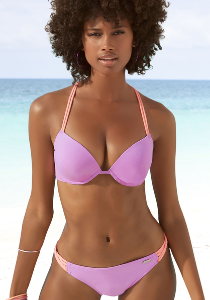 Bikini pink push up online