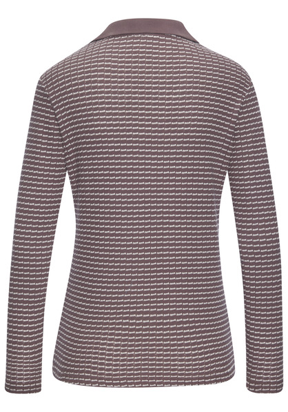 Langarm-Poloshirt