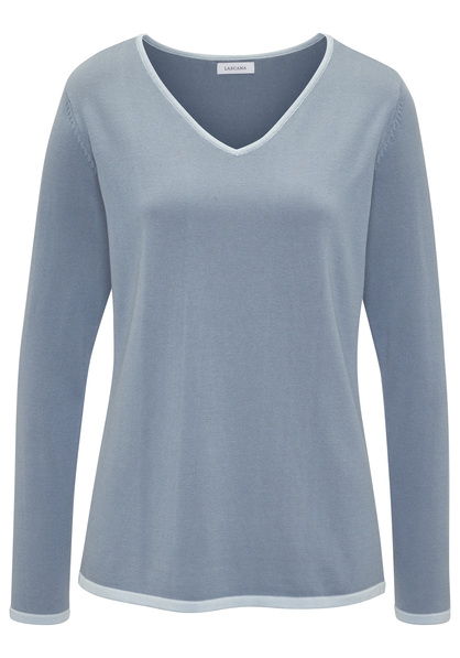 V-Ausschnitt-Pullover