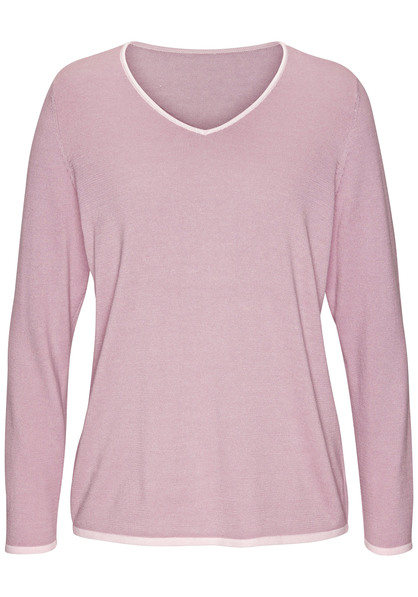 V-Ausschnitt-Pullover