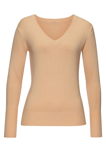 V-Ausschnitt-Pullover