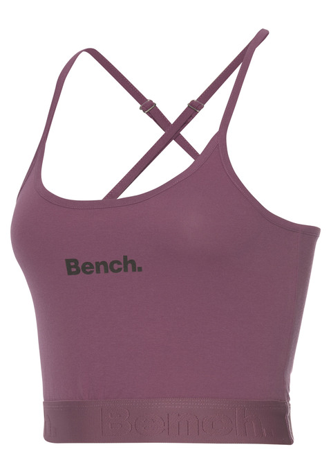 Crop-Top von BENCH. in beere