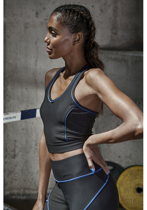 Crop-Top von BENCH. in black