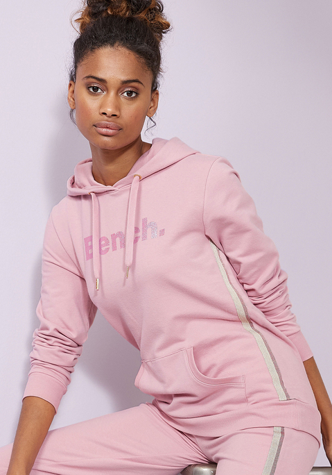 Hoodie von BENCH. in rose