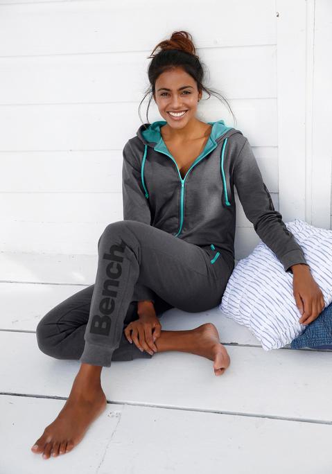 Jumpsuit von BENCH. in anthrazit