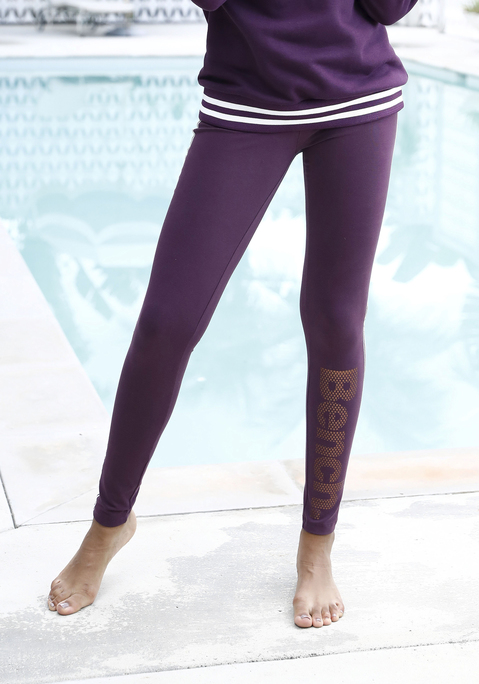 Leggings von BENCH. in aubergine
