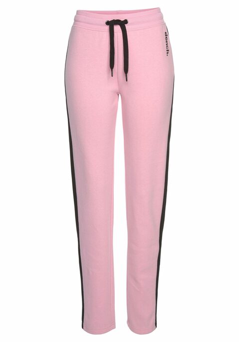 BENCH. LOUNGEWEAR Loungehose Damen rosa-schwarz Gr.36/38