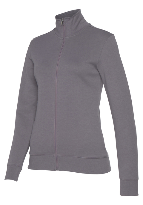 Bild: Sweatjacke von Bench. Loungewear: Sweatjacke von Bench. Mit durchgehendem Reißverschluss. Zwei Seitentaschen. Stehkragen mit Logo-Stitching auf der Rückseite. Trageangenehme Qualität aus Sweat.