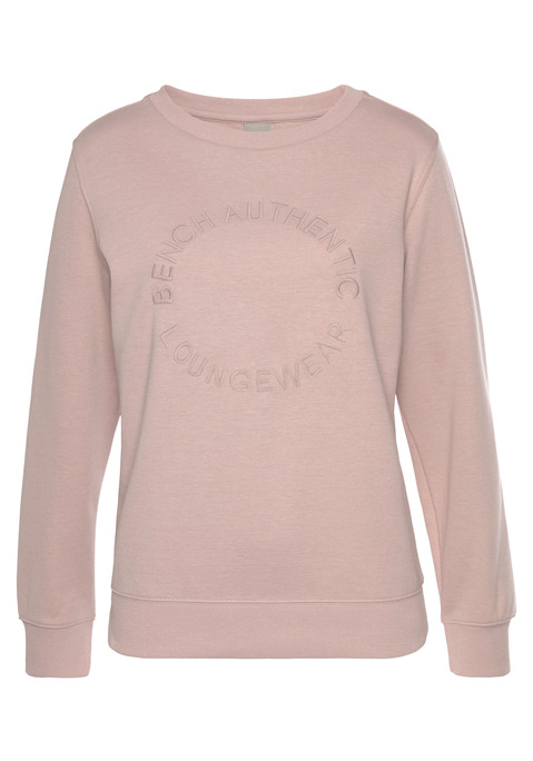 BENCH. LOUNGEWEAR Sweatshirt Damen altrosa Gr.36/38