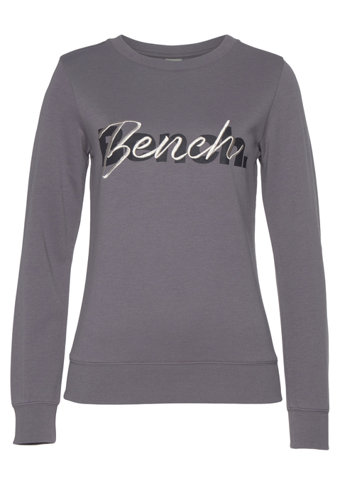 Bild: Sweatshirt von Bench. Loungewear: Sportives Sweatshirt von Bench. Gerade Passform. Rundhalsausschnitt und elastische Bündchen. Markenlogo vorn auf der Brust. Vielseitig zu kombinieren. Aus trageangenehmem Baumwollmix.