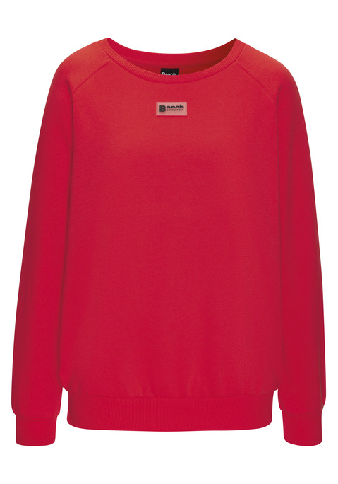 Bild: Sweatshirt von Bench. Loungewear: Sportliches Sweatshirt von Bench Loungewear. Kleines Logodetail vorn. Rundhalsausschnitt. Raglanärmel. Elastische Rippbündchen.  Für Freizeit und Sport. Trageangenehme Sweatware.
