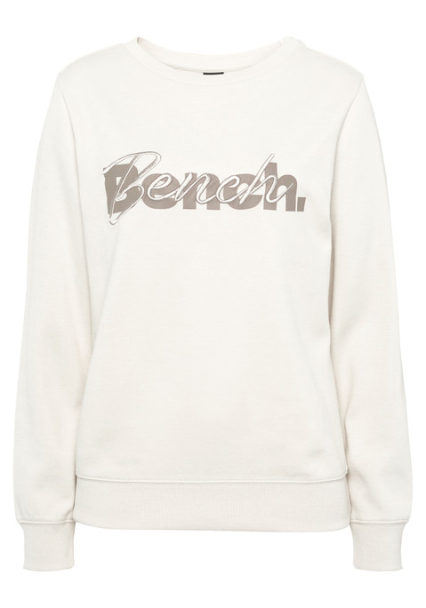 BENCH. LOUNGEWEAR Sweatshirt Damen sand Gr.32/34