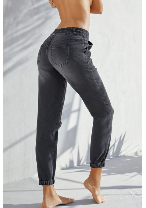 Schlupfhose von BENCH. in schwarz-washed