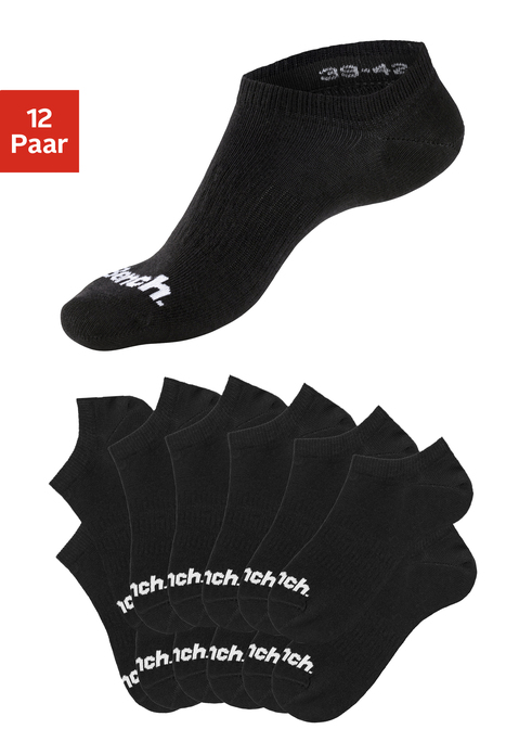 Bild: Sportsocken von Bench.: Aus 70% Baumwolle, 28% Polyamid, 2% Elasthan