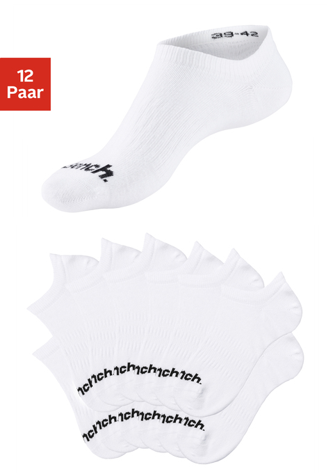 Bild: Sportsocken von Bench.: Aus 70% Baumwolle, 28% Polyamid, 2% Elasthan