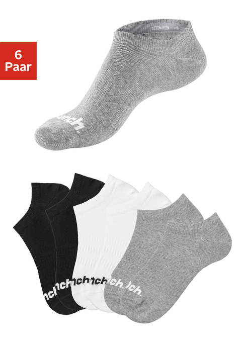 Bild: Sportsocken von Bench.: Aus 70% Baumwolle, 28% Polyamid, 2% Elasthan