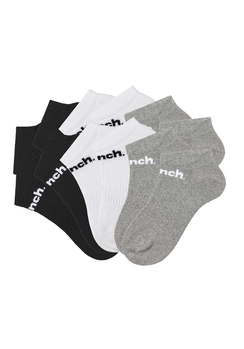 Bild: Sportsocken von Bench.: Aus 71% Baumwolle, 27% Polyamid, 2% Elasthan