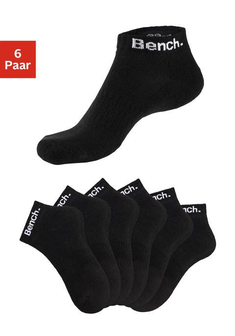 Bild: Sportsocken von Bench.: Aus 80% Baumwolle, 18% Polyamid, 2% Elasthan