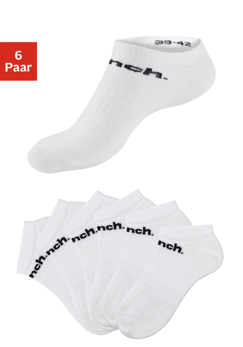 Bild: Sportsocken von Bench.: Aus 71% Baumwolle, 27% Polyamid, 2% Elasthan