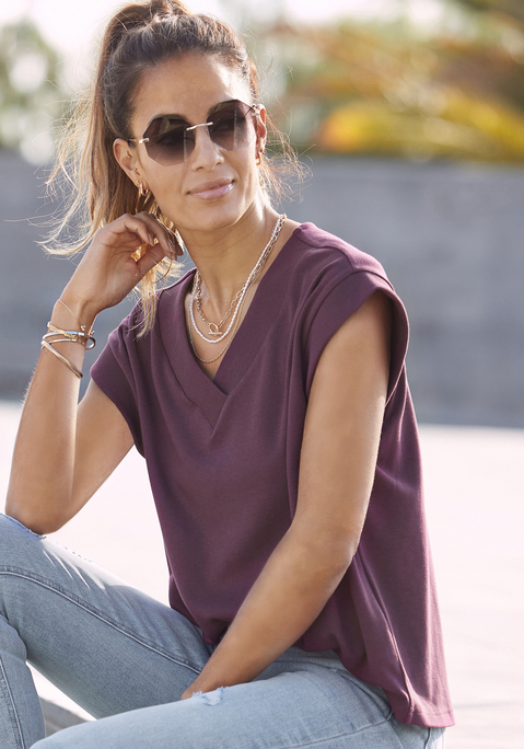 Sweatshirt von BENCH. in bordeaux