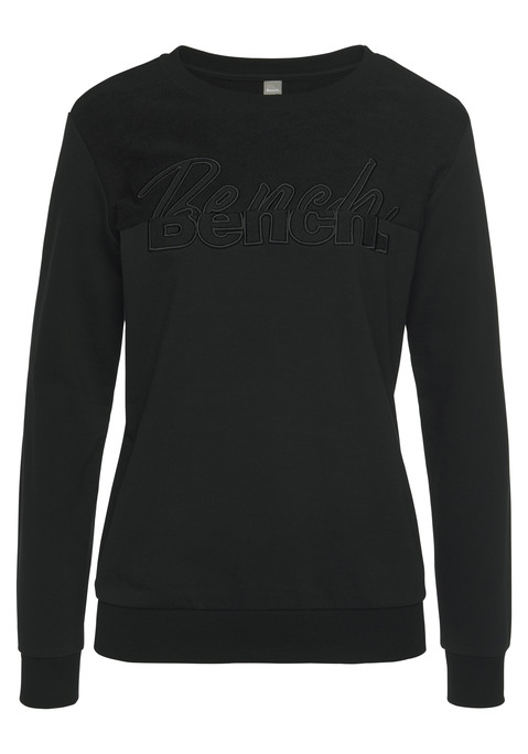 BENCH. Sweatshirt Damen schwarz Gr.32/34