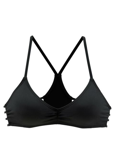 BENCH. Triangel-Bikini-Top Damen schwarz Gr.34 Cup C/D