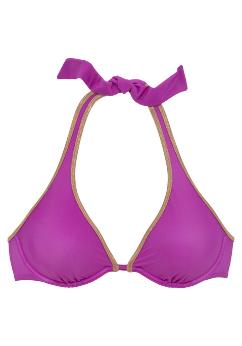 BRUNO BANANI Bügel-Bikini-Top Damen fuchsia Gr.36 Cup C