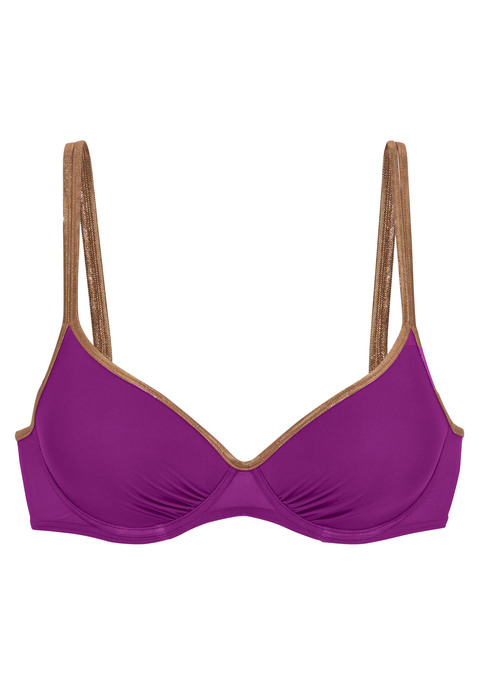 BRUNO BANANI Bügel-Bikini-Top Damen fuchsia Gr.36 Cup C