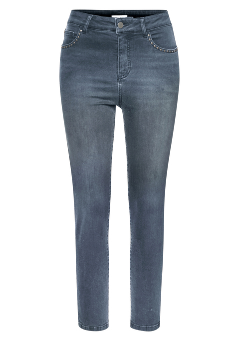 BUFFALO 7/8-Jeans Damen blue washed Gr.34