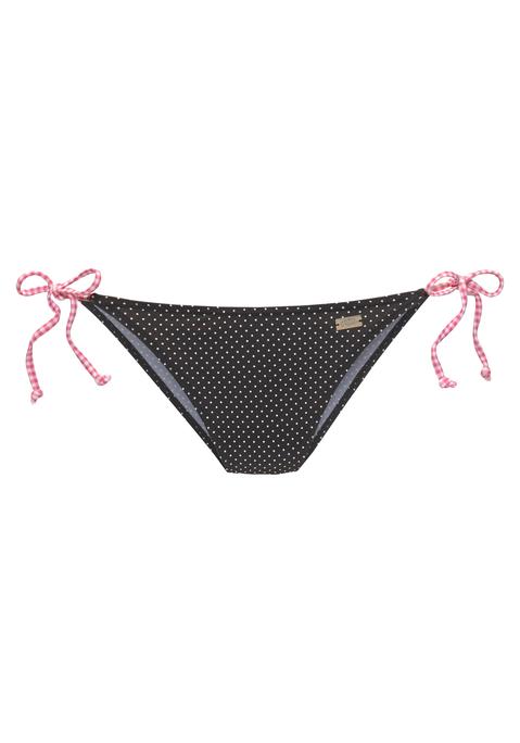 BUFFALO Bikini-Hose Damen rosa-schwarz Gr.32