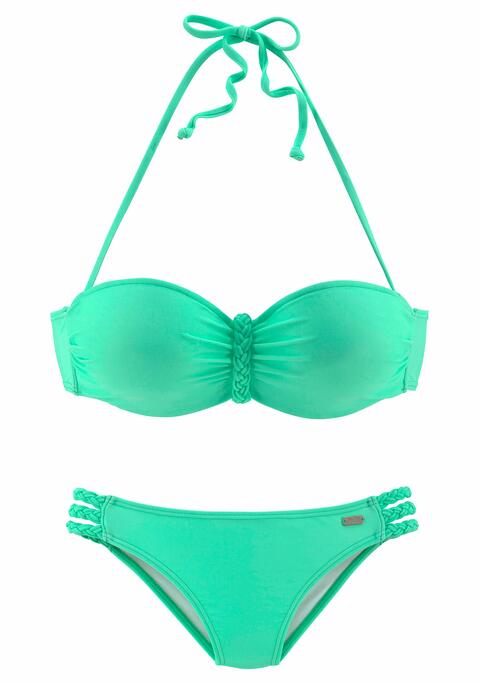 BUFFALO Bügel-Bandeau-Bikini Damen mint Gr.34 Cup C