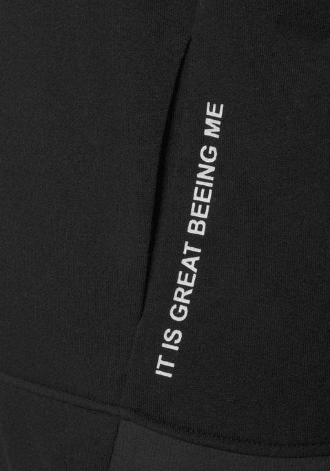 Bild: Kapuzensweatjacke von Buffalo: Kapuzensweatjacke von Buffalo. In Washout-Optik mit kleinem, vertikalem Statement-Print auf der linken Vorderseite. Teilungsnähte. Rippbündchen. Kleines Emblem am Ärmel. Leger geschnitten. Vielseitig kombinierbar. Weicher French Terry aus einem Baumwollmix.