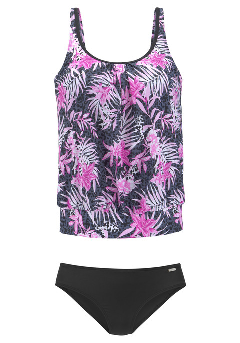 BUFFALO Oversize-Tankini Damen marine-pink Gr.42