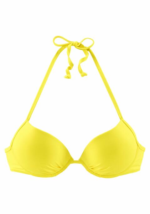 BUFFALO Push-Up-Bikini-Top Damen gelb Gr.34 Cup C