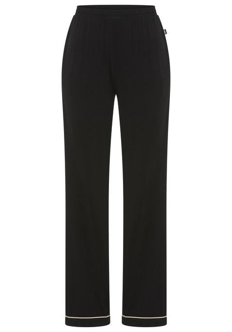 Bild: Pyjamahose von Buffalo: Pyjamahose von Buffalo, mit weitem Bein. Modische Paspeldetails. Elastischer Bund. Seitennahttaschen. Kontrastpaspel am Saumbeleg. Softer Single-Jersey aus Viskosemischung.
