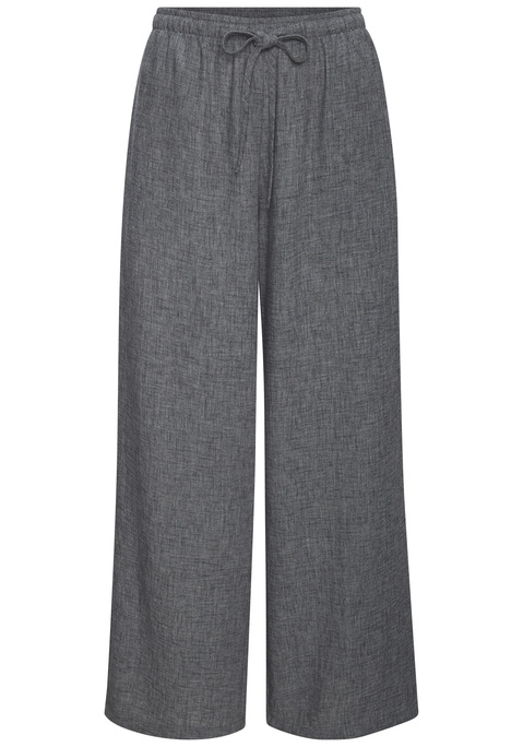 Bild: Schlupfhose von Buffalo: Bequeme Schlupfhose von Buffalo mit lockerer Passform. Weicher Gummizugbund mit Bindeband. Praktische Eingrifftaschen. Aus weicher Webware mit tollem Melange-Effekt.