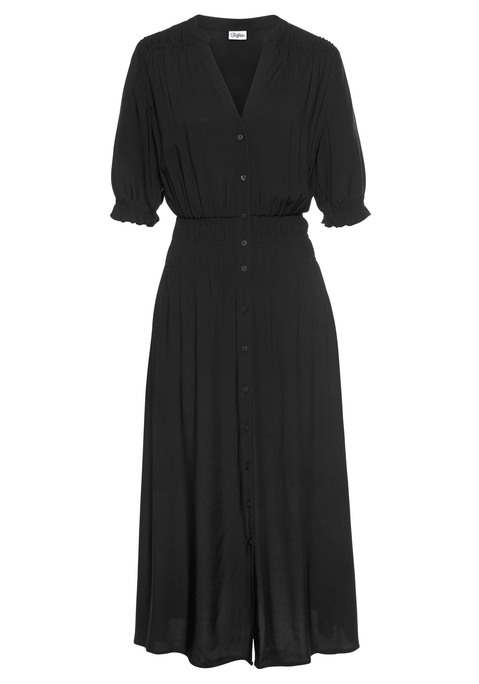 BUFFALO Sommerkleid Damen schwarz Gr.34