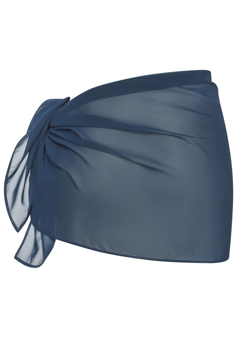 Bild: Strandrock von Buffalo: Schlichter Pareo von Buffalo. Kurze Passform. Perfekt für warme Tage am Strand oder Pool. Aus weichem, leicht transparentem Chiffon.