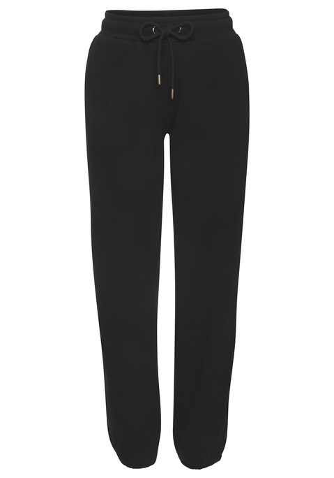 Bild: Sweathose von Buffalo: Schöne Loungehose von Buffalo mit seitlichem Piping. Mit geradem Bein, dass unten schmal zuläuft. Elastischer Bund mit Kordelzug für einen angenehmen Sitz. Seitliche Eingrifftaschen. Tragangenehme Sweatqualität.